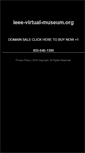 Mobile Screenshot of ieee-virtual-museum.org